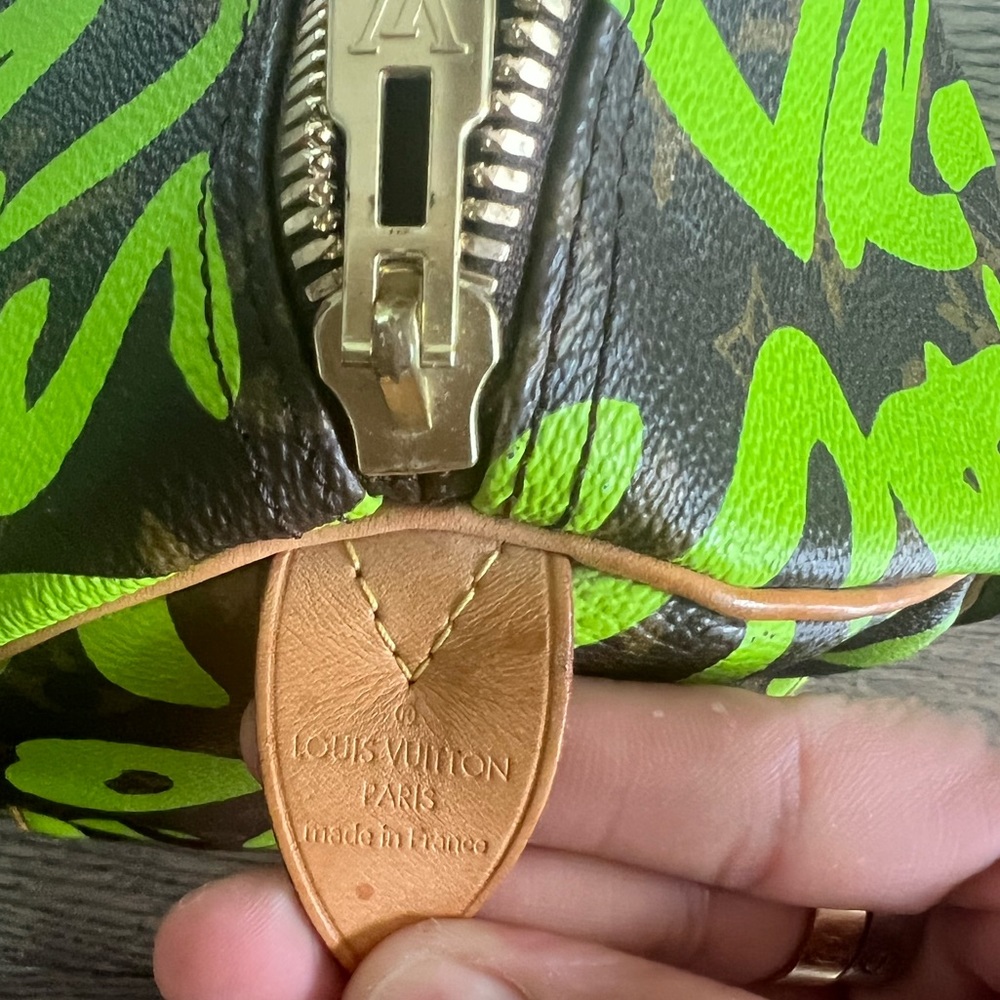 Louis Vuitton Graffiti Stephen Sprouse Keepall 50 Green - Picture 12 of 16